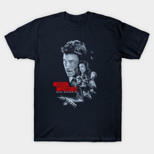 Dead Wreckoning Mission Impossible Fan Art T-Shirt